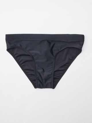 Effen zwembroek met elastische taille
