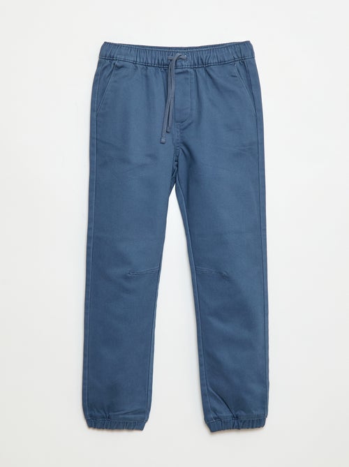 Elastische broek van katoen - Kiabi