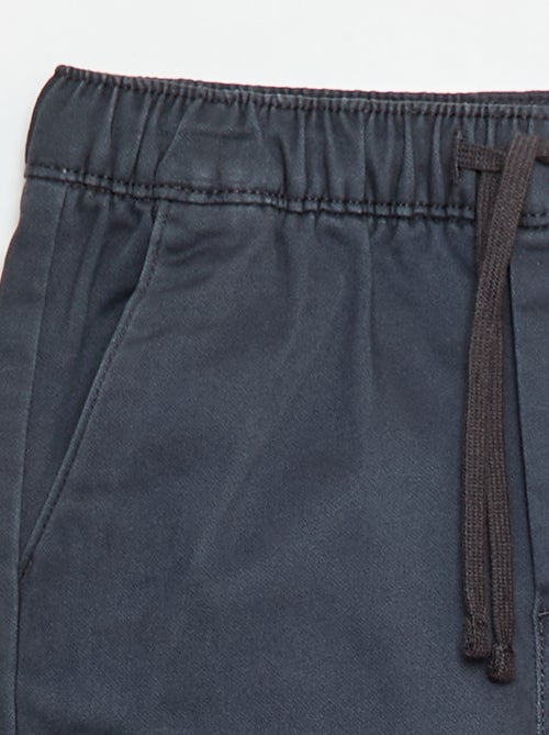 Elastische broek van katoen - Kiabi