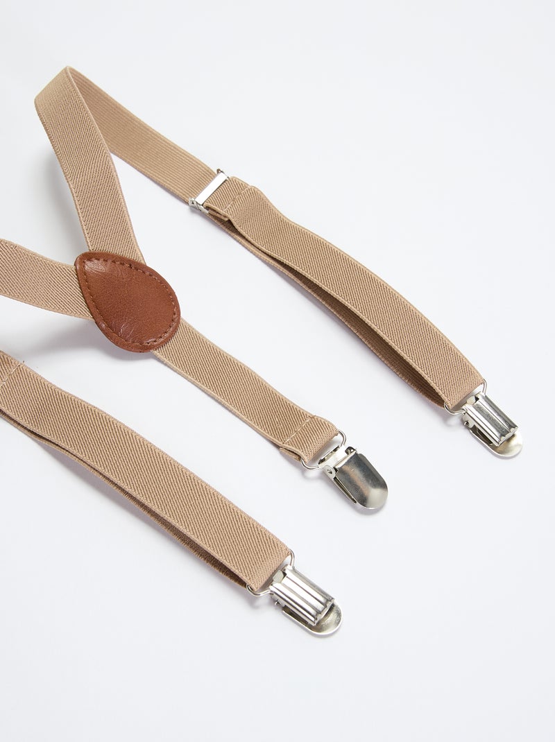 Elastische effen bretels Biege - Kiabi