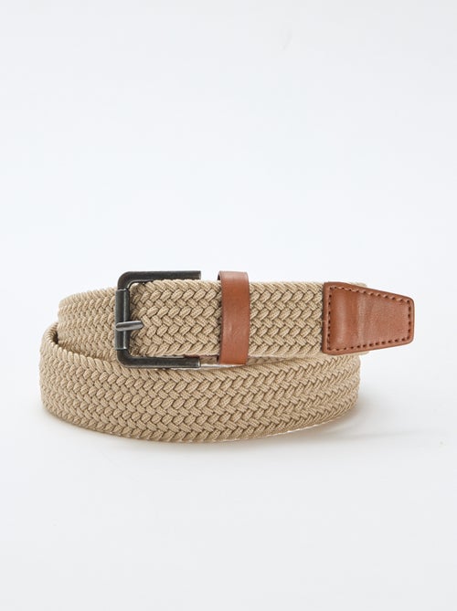 Elastische, gevlochten ceintuur - Kiabi