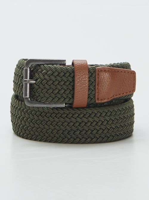 Elastische, gevlochten ceintuur - Kiabi