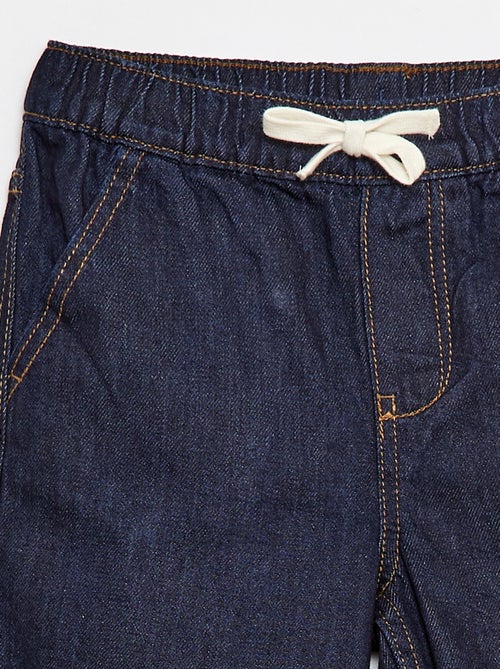 Elastische jeansshort - Kiabi
