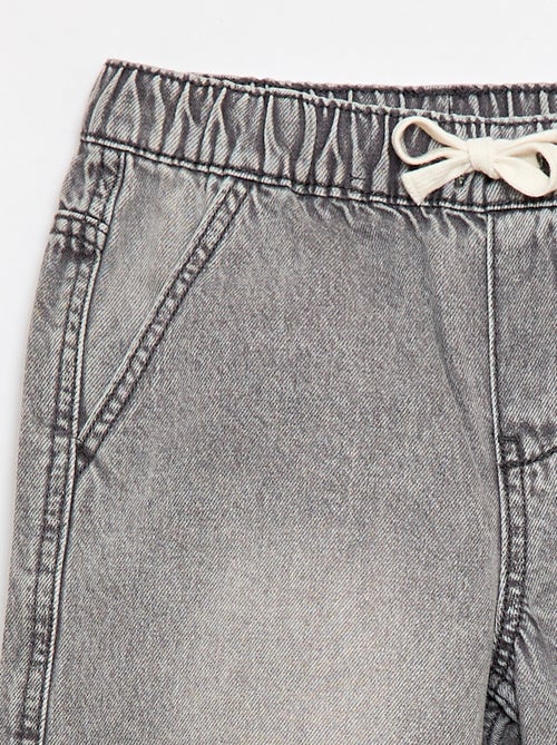 Elastische jeansshort - Kiabi