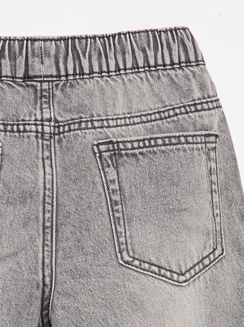 Elastische jeansshort - Kiabi