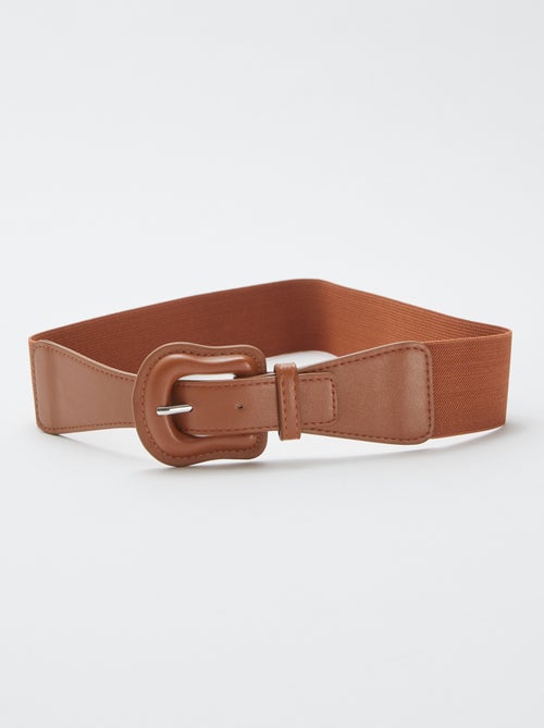 Elastische riem van imitatieleer - Kiabi