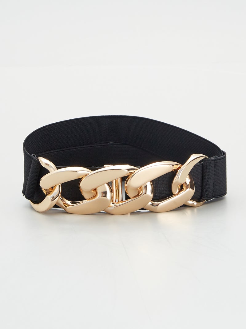Elastische riem ZWART - Kiabi