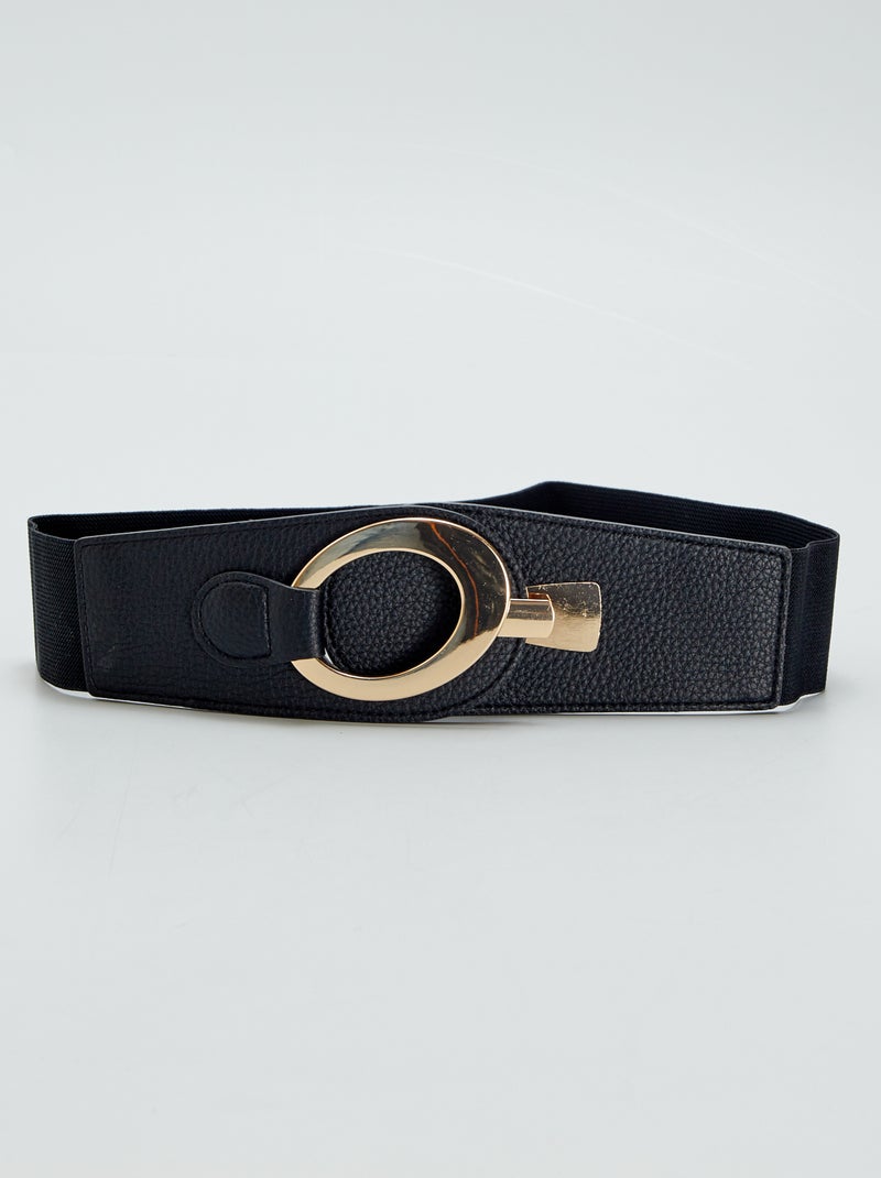 Elastische riem ZWART - Kiabi