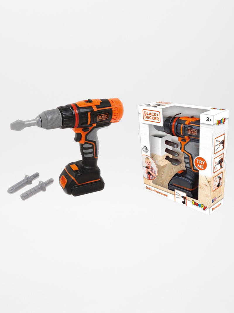Elektrische boormachine 'Black & Decker' 'Smoby' ZWART - Kiabi