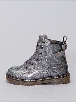 Enkellaarzen met pailletten - Kiabi