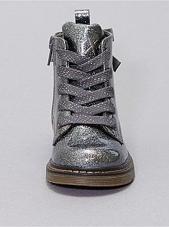 Enkellaarzen met pailletten - Kiabi