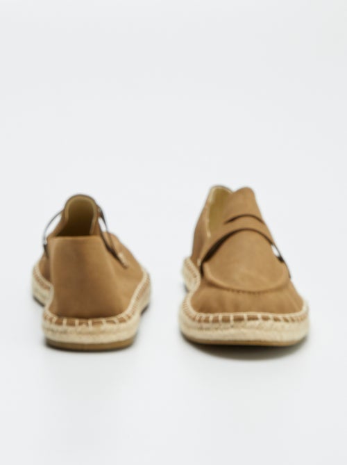 Espadrilles in mocassinmodel - Kiabi