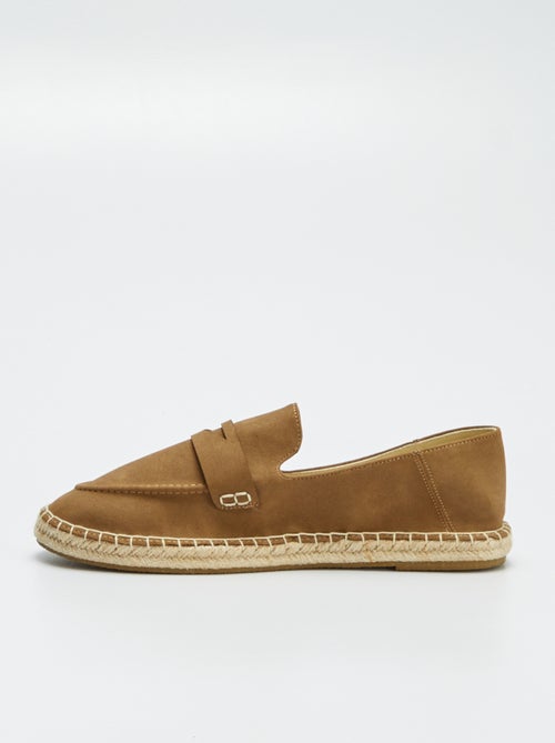 Espadrilles in mocassinmodel - Kiabi