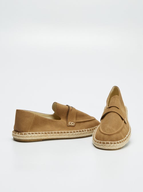 Espadrilles in mocassinmodel - Kiabi