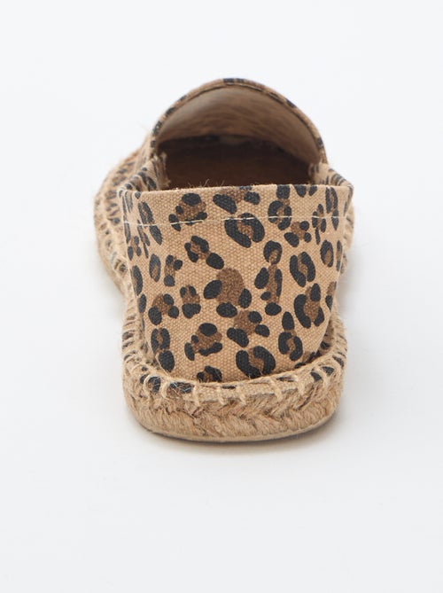 Espadrilles met print - Kiabi
