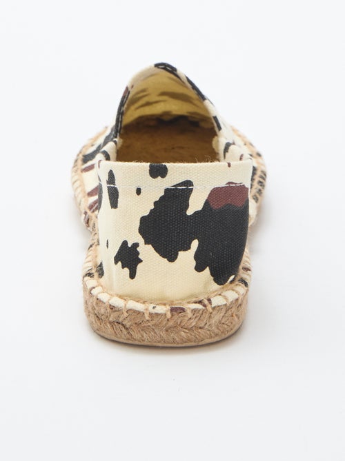 Espadrilles met print - Kiabi