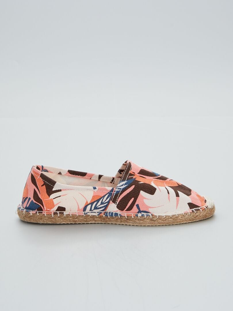 Espadrilles met print