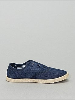 Schoenen - Espadrilles van denim - Kiabi