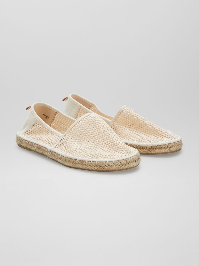 Espadrilles van jute