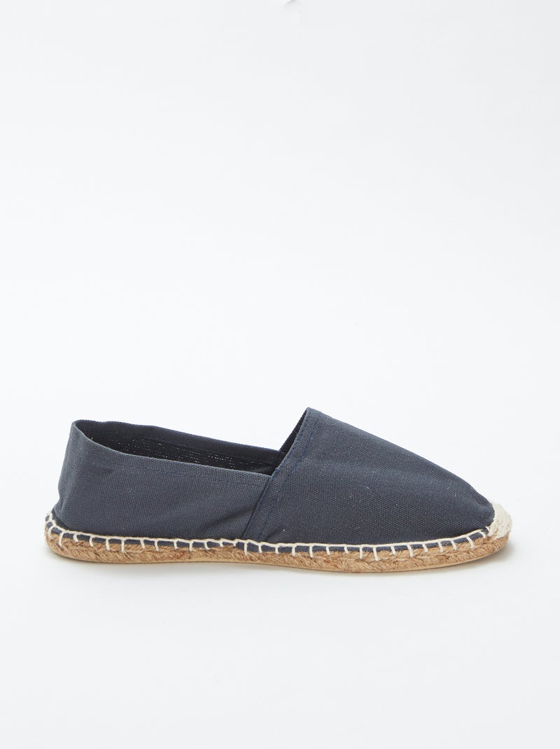 Espadrilles van mesh Blauw - Kiabi