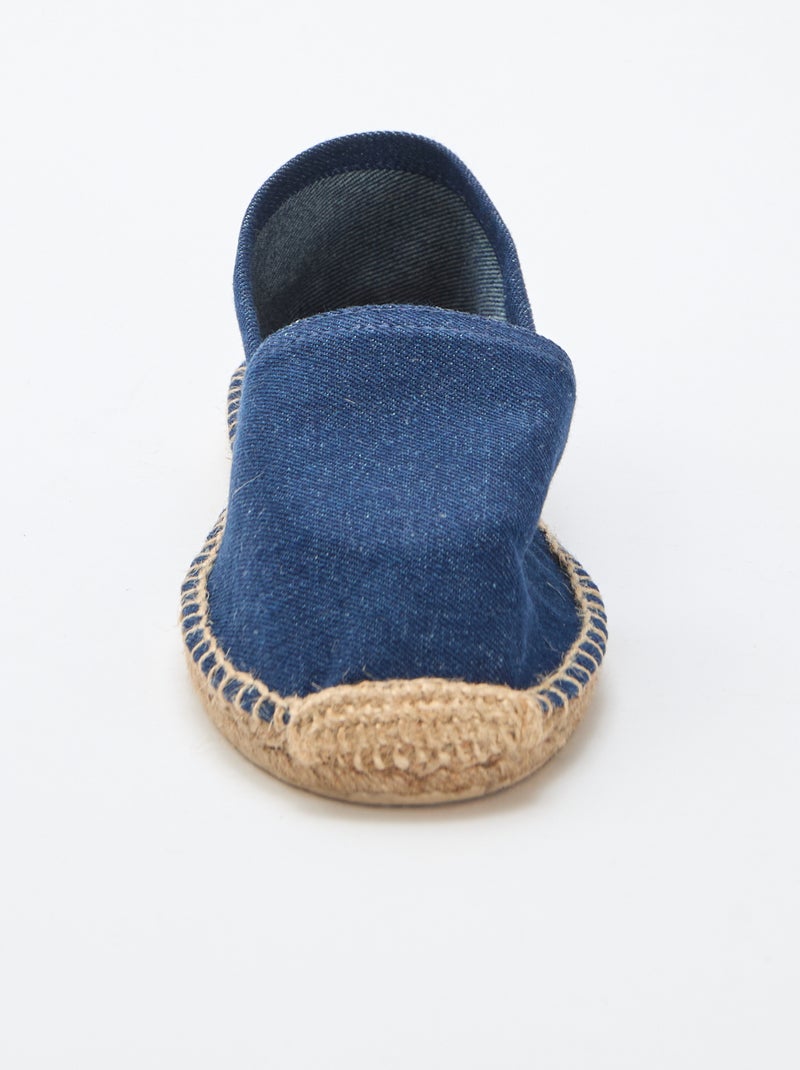 Espadrilles van mesh Blauw - Kiabi