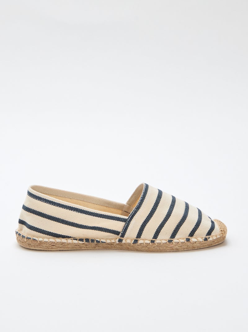 Espadrilles van mesh Blauw - Kiabi