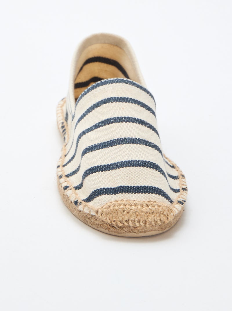 Espadrilles van mesh Blauw - Kiabi