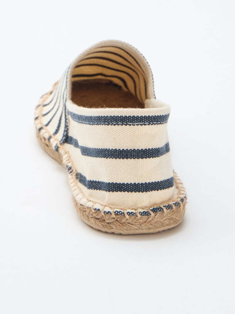 Espadrilles van mesh Blauw - Kiabi