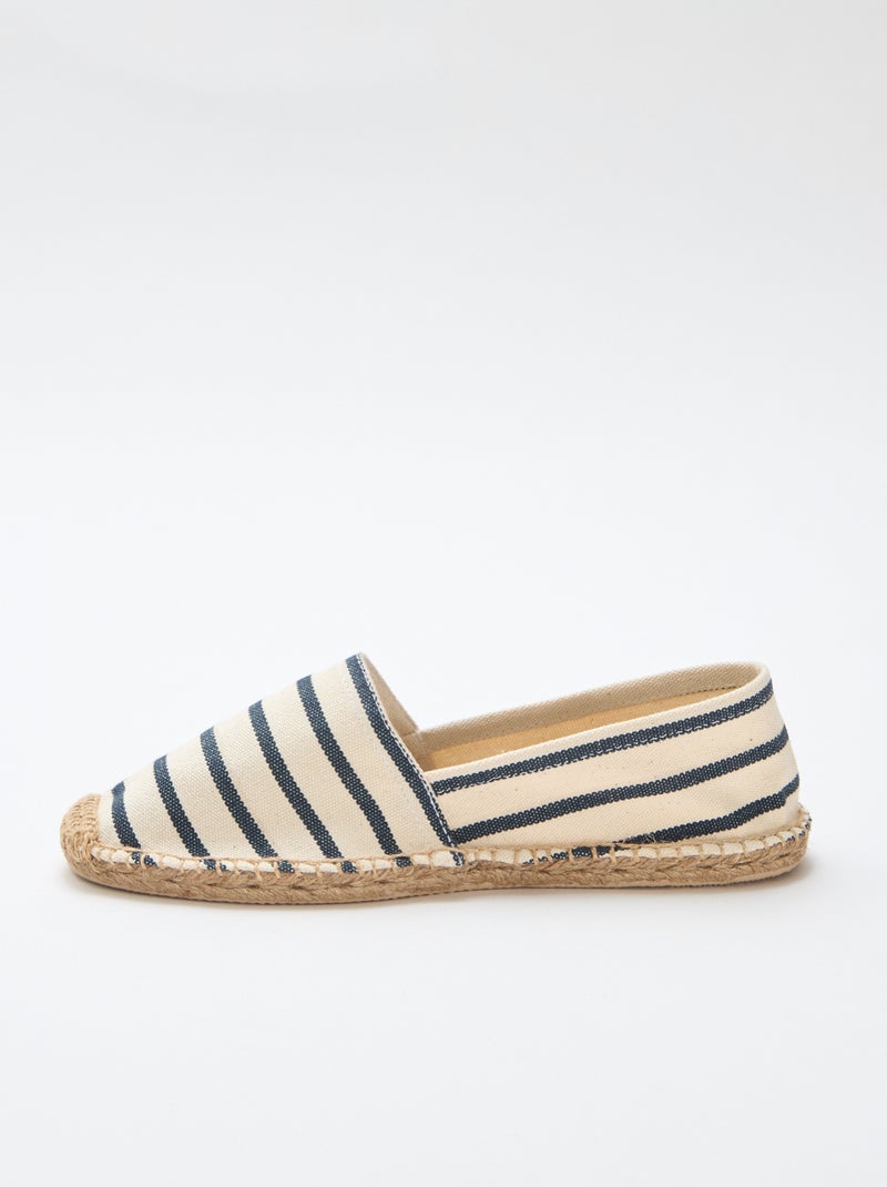 Espadrilles van mesh Blauw - Kiabi