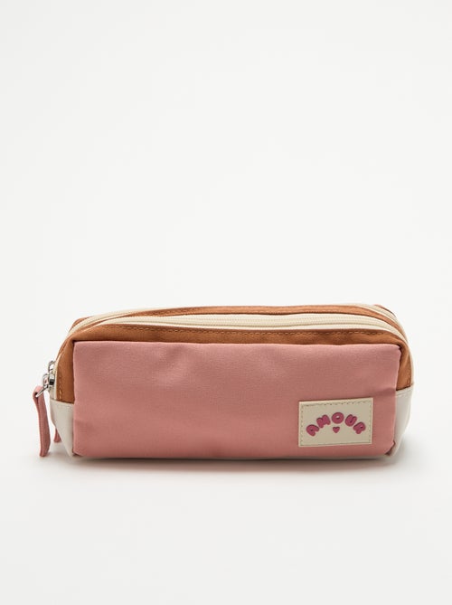 Etui met dubbel compartiment - Kiabi