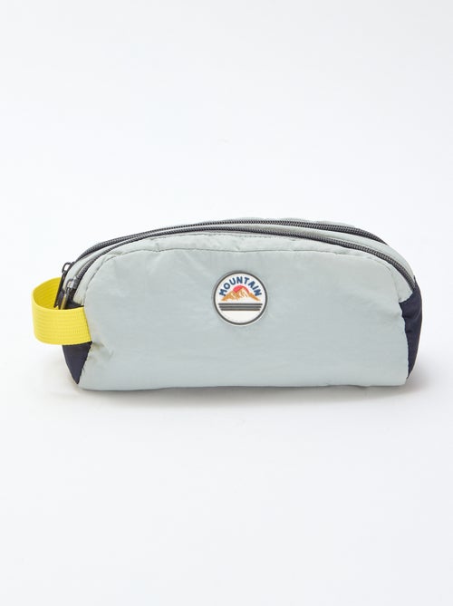 Etui met twee vakken en colorblock-ontwerp - Kiabi