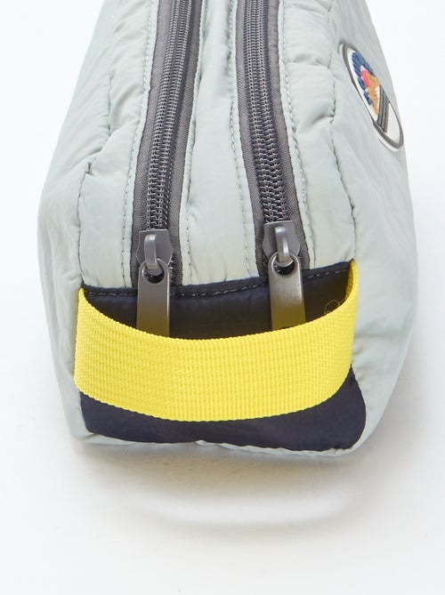 Etui met twee vakken en colorblock-ontwerp - Kiabi