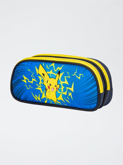 Etui met twee vakken en Pokemon-print - Kiabi