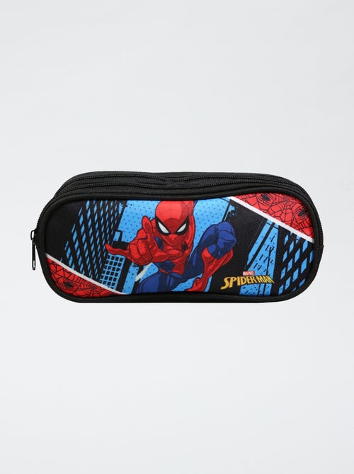 Etui met twee vakken en Spider-Man-print - Kiabi