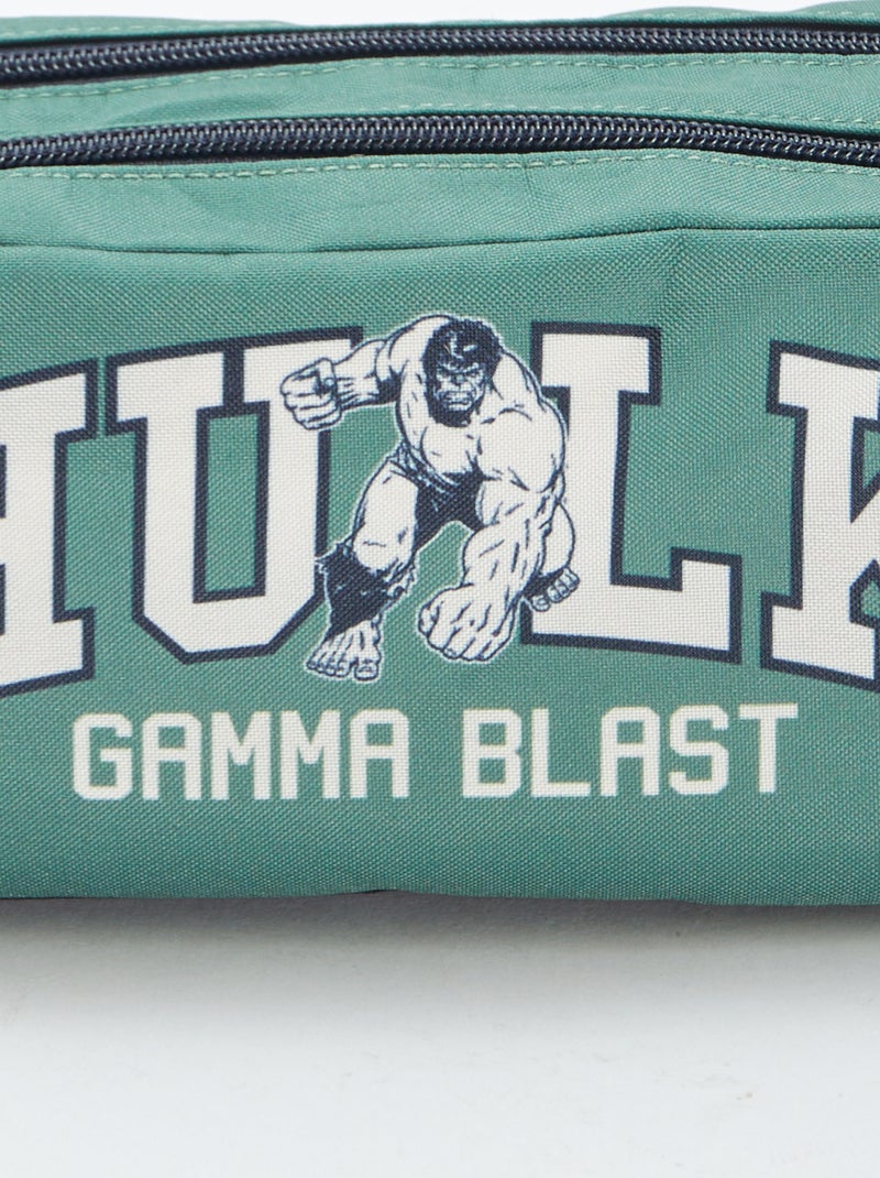 Etui met twee vakken 'Hulk' Groen - Kiabi