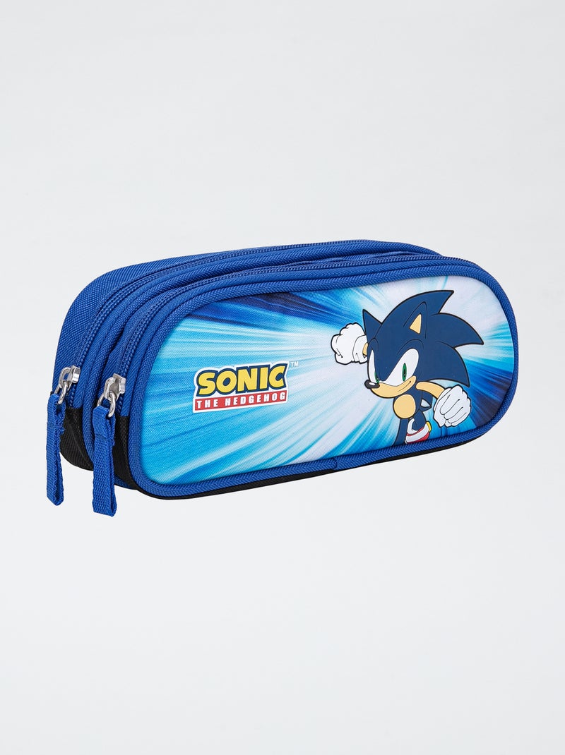 Etui 'Sonic' BLAUW - Kiabi