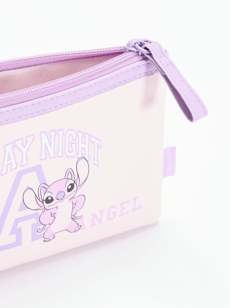 Etui 'Stitch' 'Disney' Rose - Kiabi