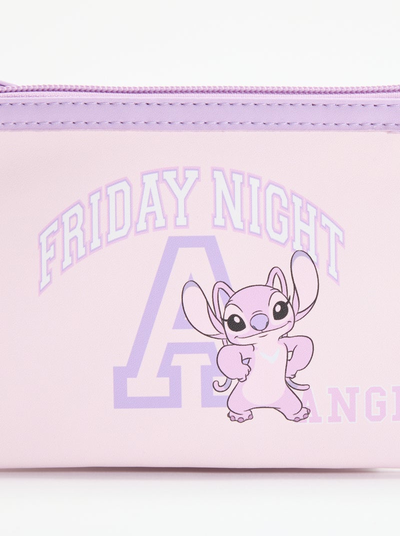 Etui 'Stitch' 'Disney' Rose - Kiabi