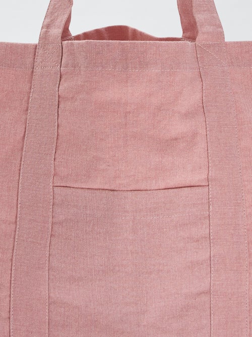 Extra grote katoenen strandshopper - Kiabi