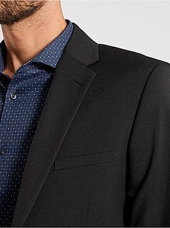 Extra slim-fit kostuumjasje van keperstof - Kiabi