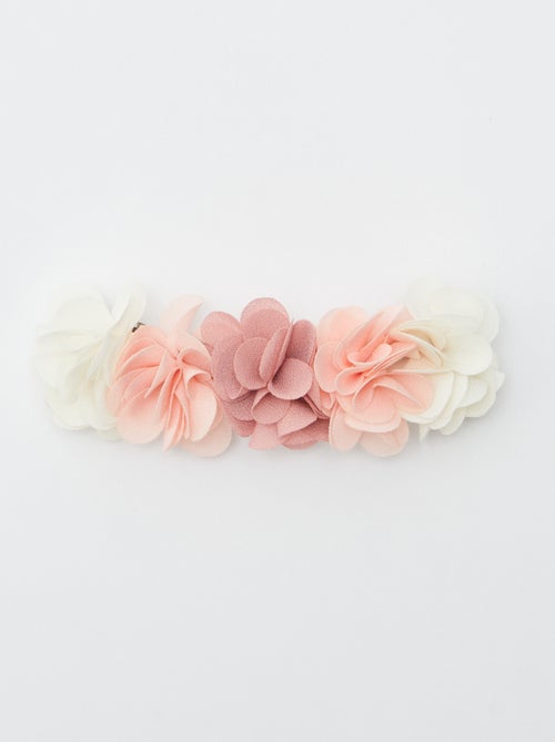 Feestelijke haarspeld met bloemen - Kiabi