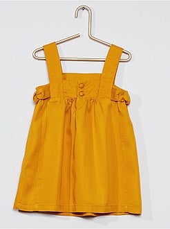 Feestelijke jurk van tencel - Kiabi