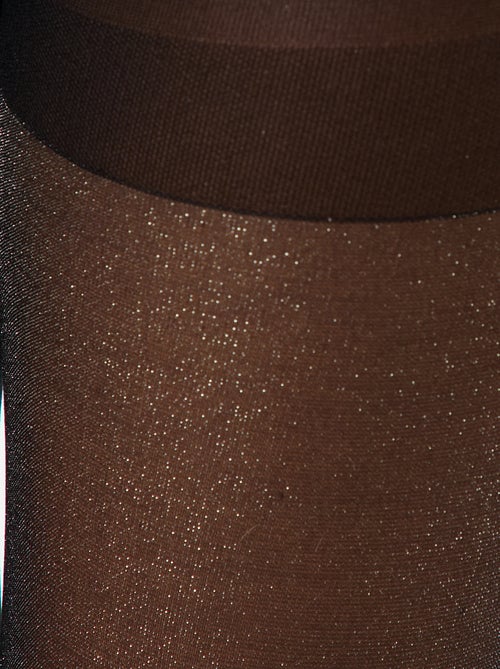 Feestelijke panty met glansvezel - Kiabi