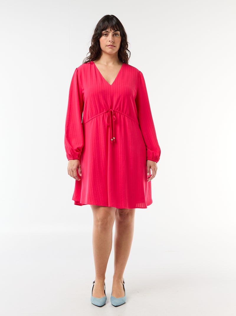 Feestjurk met lange mouwen Rose - Kiabi