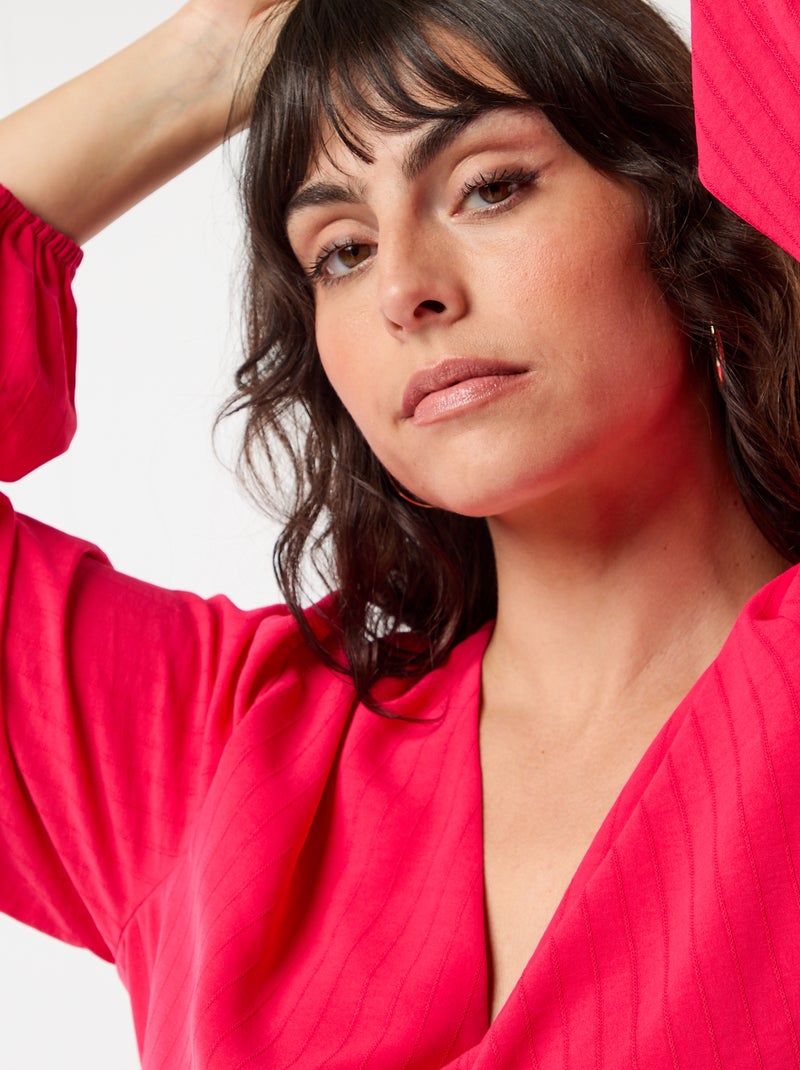 Feestjurk met lange mouwen Rose - Kiabi