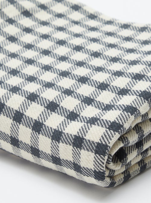 Fijne plaid met ruiten - Kiabi Home - Kiabi