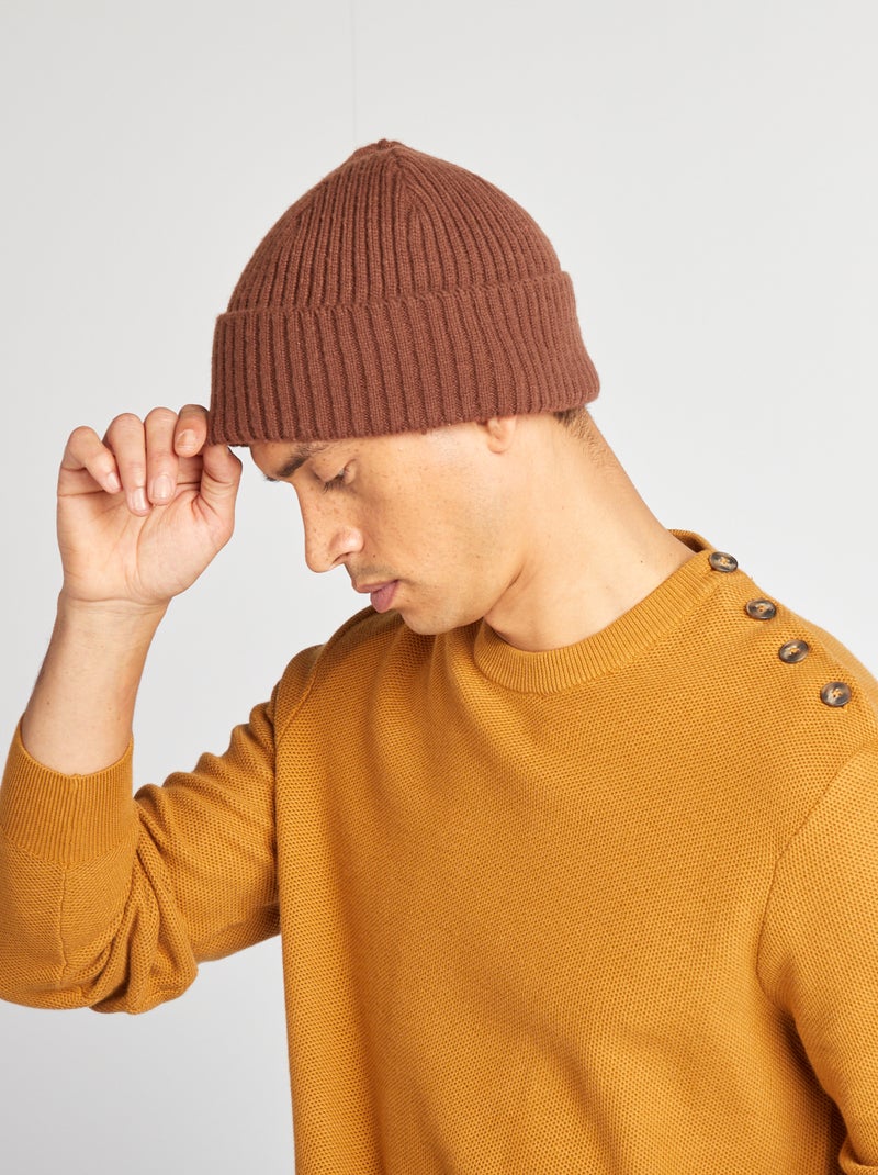 Fijngebreide trui met honingraatstructuur BIEGE - Kiabi