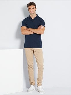 Fitted 5-pocket broek L36 voor 1,90 m+ - Kiabi