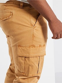 Fitted broek in battle-stijl - Kiabi