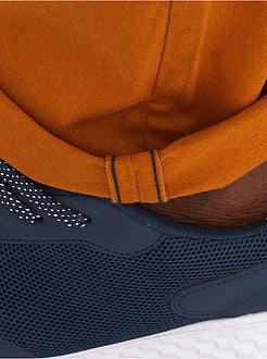 Herenmode grote maten - Fitted chinobroek van stretch twillstof - Kiabi